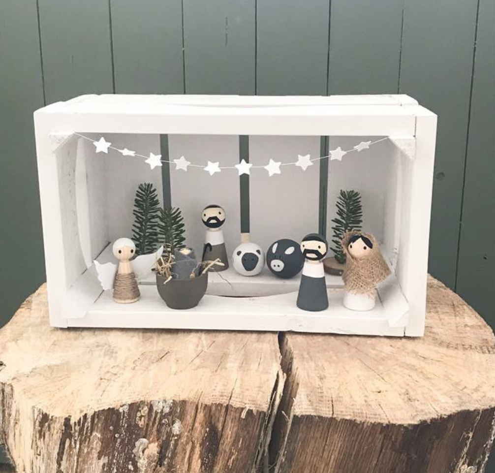 kerststal-simpel en puur kerststal-simpel en puur